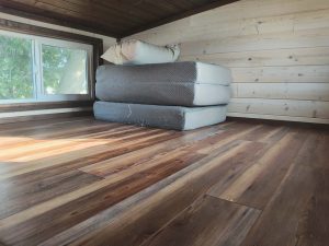 Tiny house upstairs loft