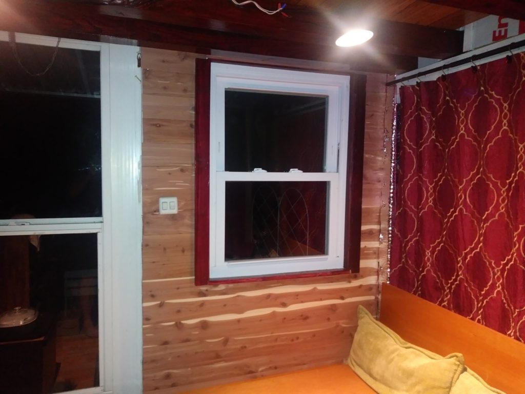 TMH - interior cedar & window trim